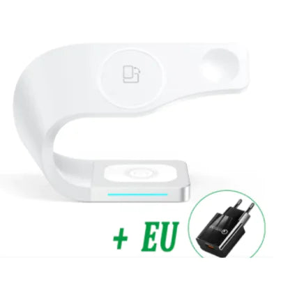 Wireless 4-in-1 Charger for Phone, Watch &amp; Earbuds