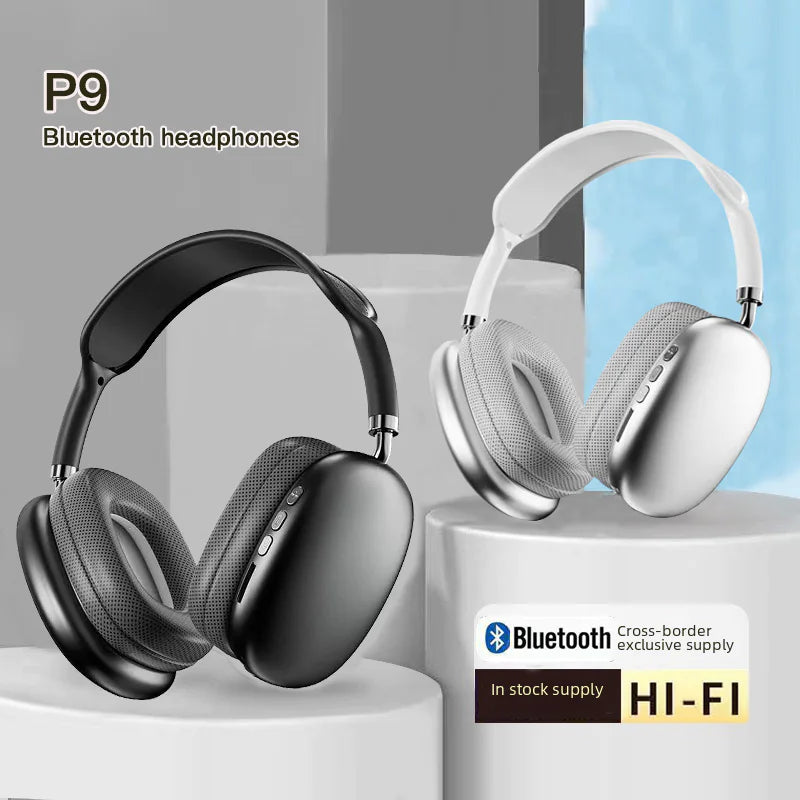 2023 P9 Bluetooth Over-Ear Gaming Headphones - Oana Prime Shop