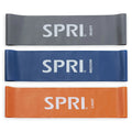 SPRI Standard Loop Bands 3-Pack - Resistance Band Kit Set 3 Levels of Resistance - Exercise Bands for Strength Training Flexibility & Body Workout - Versatile Fitness Tool - Light Medium Heavy - Oana Prime Shop