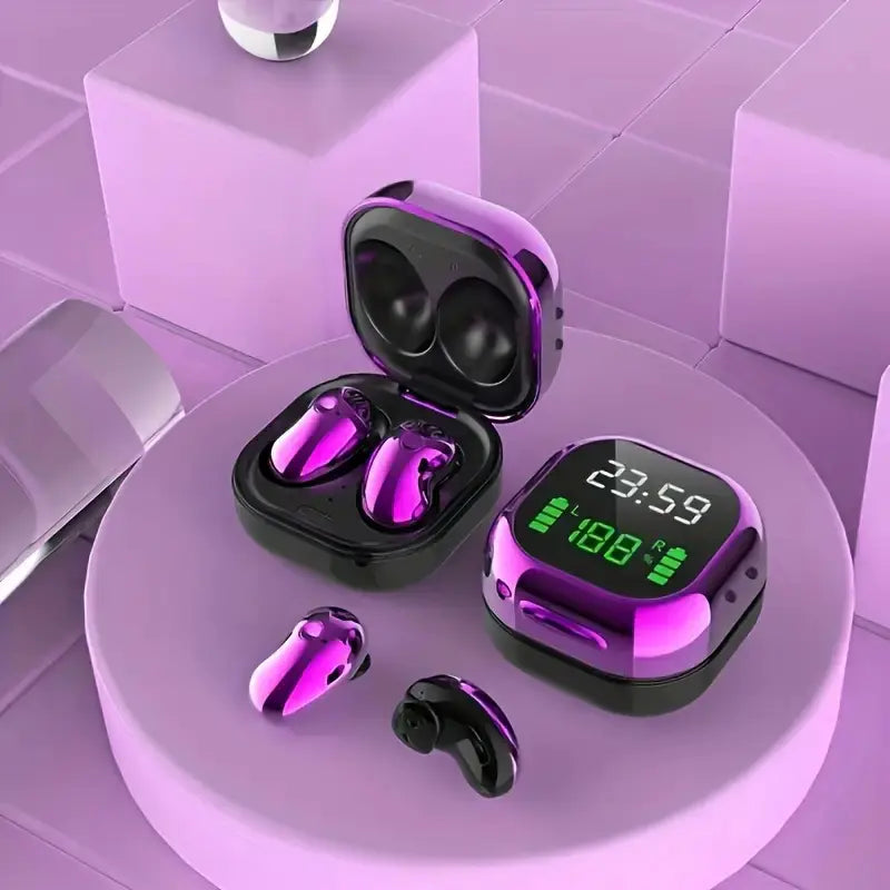 True Wireless Sports Headphones with Power Display