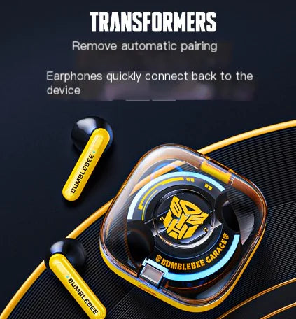 Transformers TFT03 Bluetooth Earbuds - True Wireless Bumblebee