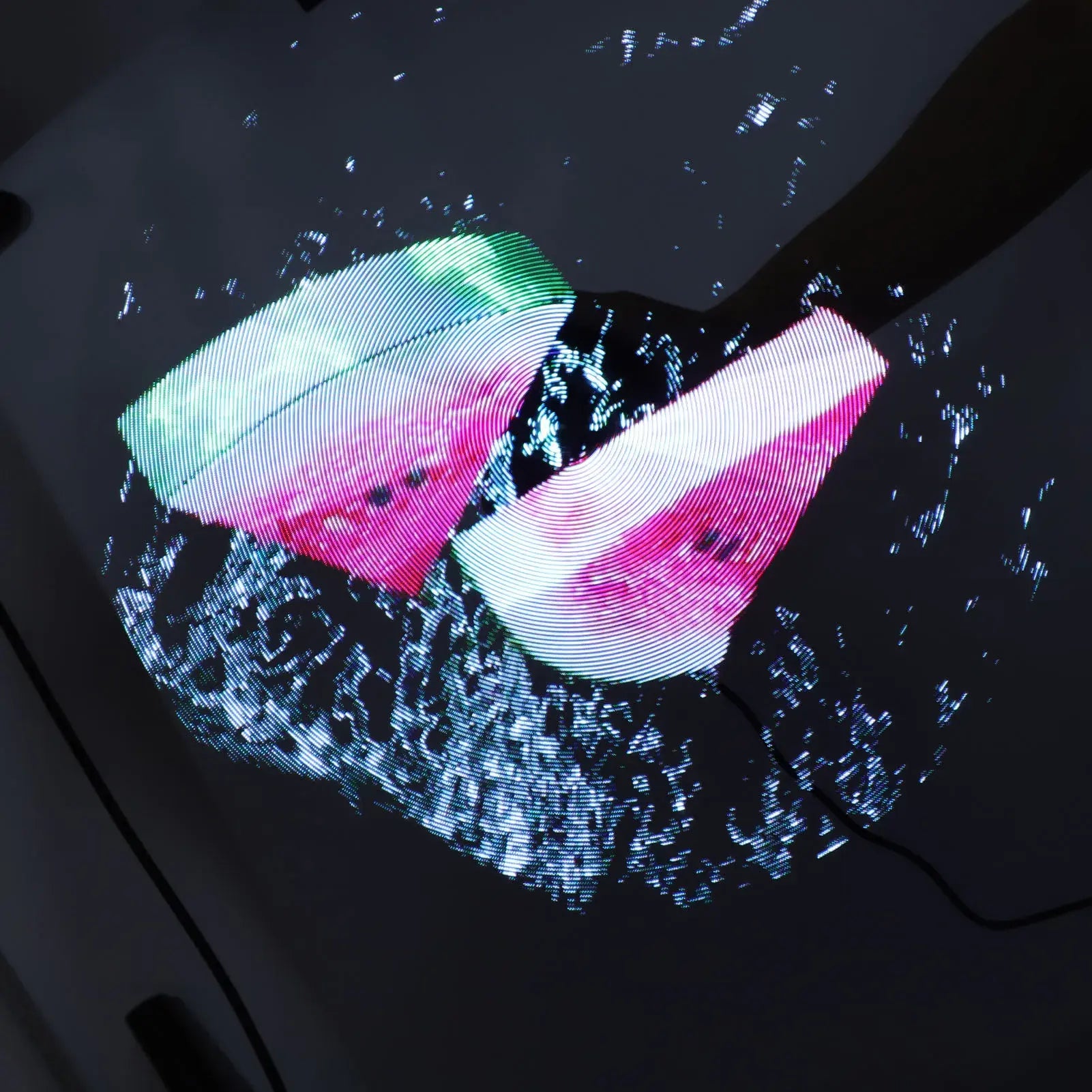 3D Hologram Fan 224 LED Light Beads - Oana Prime Shop