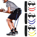 Leg Resistance Trainer with Elastic Bands for Workouts - Oana Prime Shop