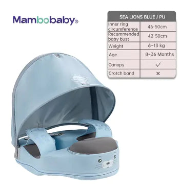 Smart Swim Trainer with Sunshade Canopy (Single)