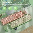 E-Sports Mechanical Keyboard - Wired & Wireless Bluetooth Office (Multi-Colored, Multi-Config) - Oana Prime Shop