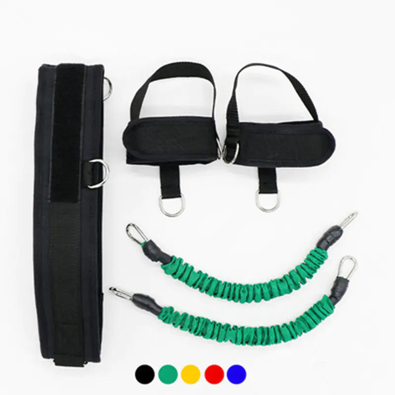 Leg Resistance Trainer with Elastic Bands for Workouts - Oana Prime Shop