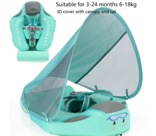 Smart Swim Trainer with Sunshade Canopy (Single)