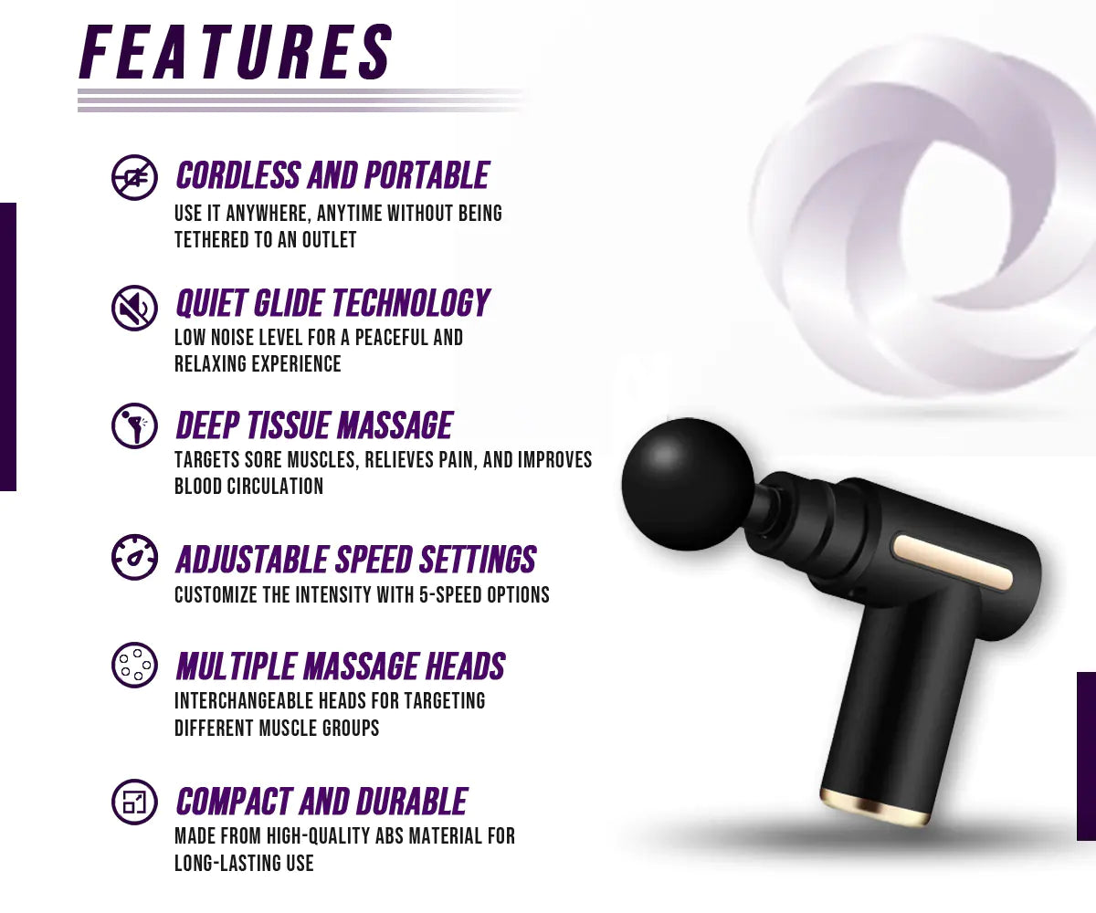 Muscle Massage Gun - Oana Prime Shop