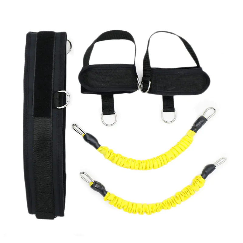 Leg Resistance Trainer with Elastic Bands for Workouts - Oana Prime Shop