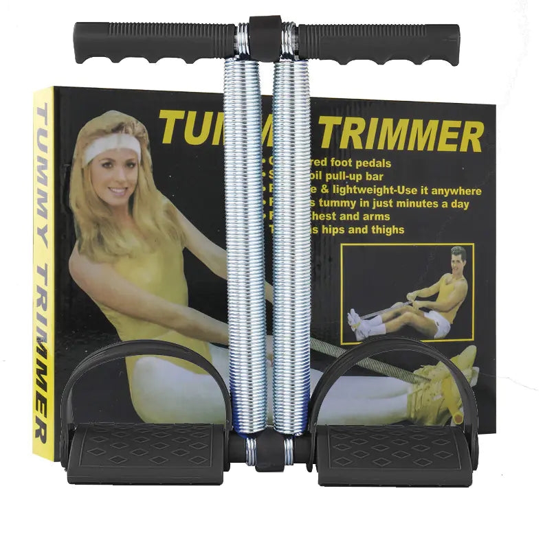 Spring Foot Pedal Leg Trainer with Resistance Bands