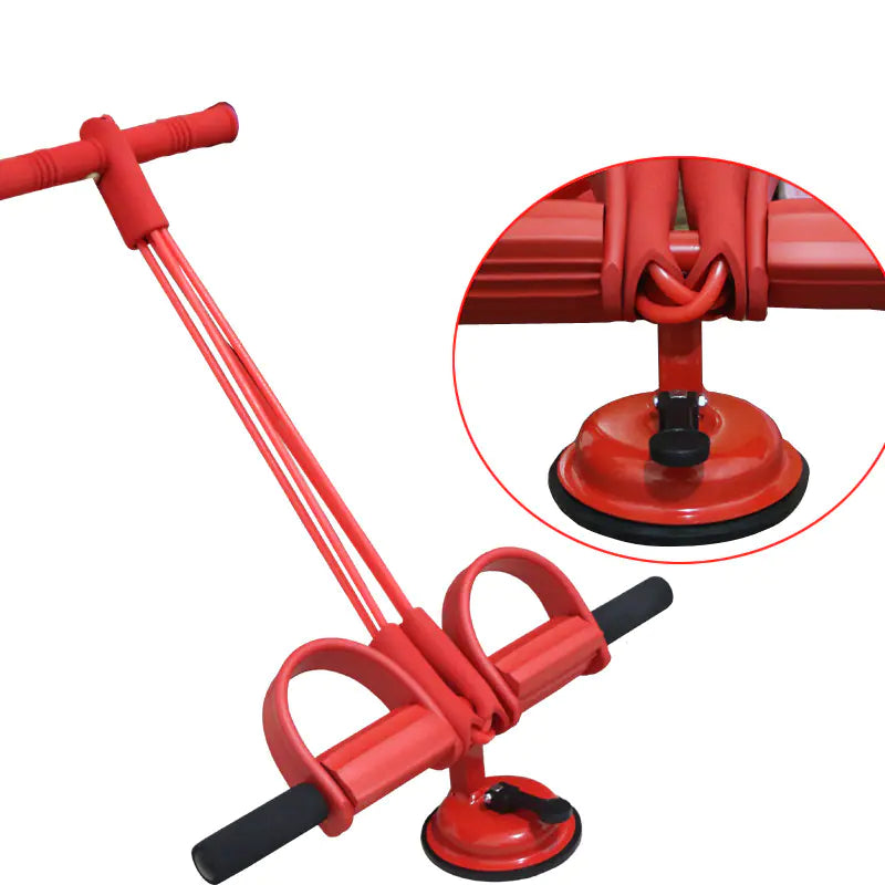 Home Fitness Sit-Up Equipment with Resistance Bands - Oana Prime Shop