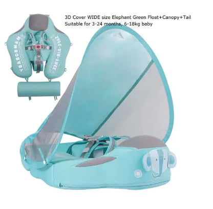 Smart Swim Trainer with Sunshade Canopy (Single)