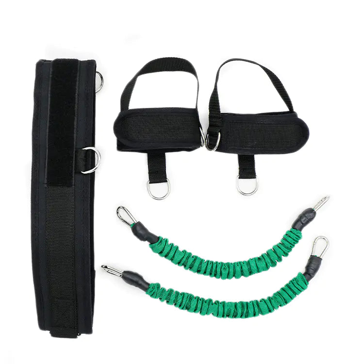 Leg Resistance Trainer with Elastic Bands for Workouts - Oana Prime Shop