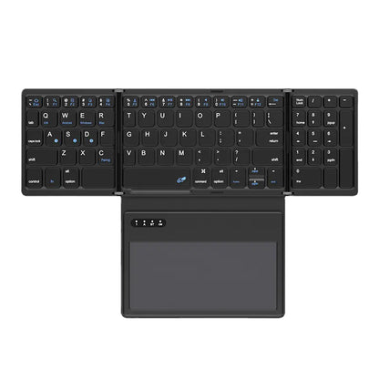 B055 Bluetooth Foldable Keyboard for Tablets &amp; Phones