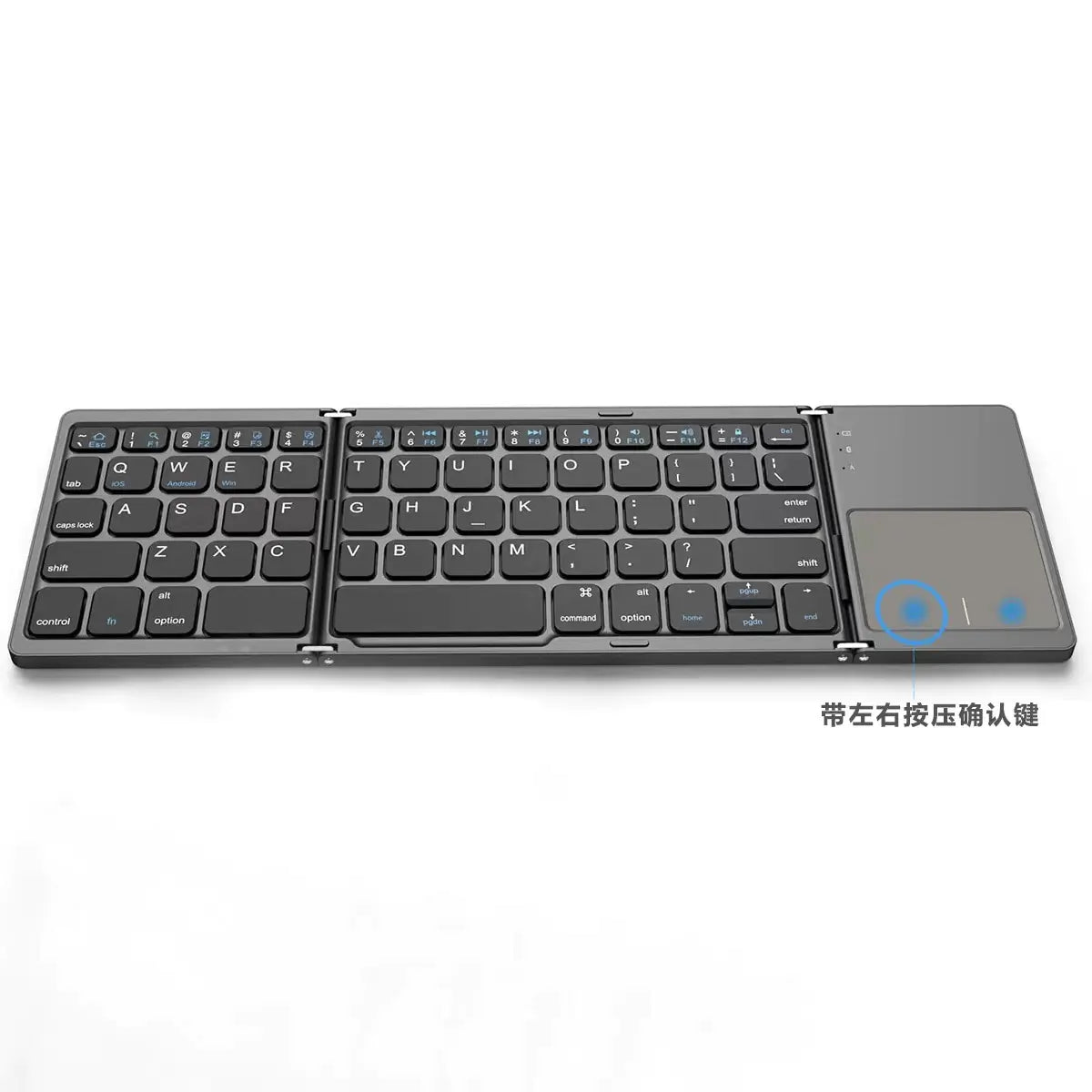 New Mini Wireless Bluetooth Folding Keyboard BO33 - Oana Prime Shop