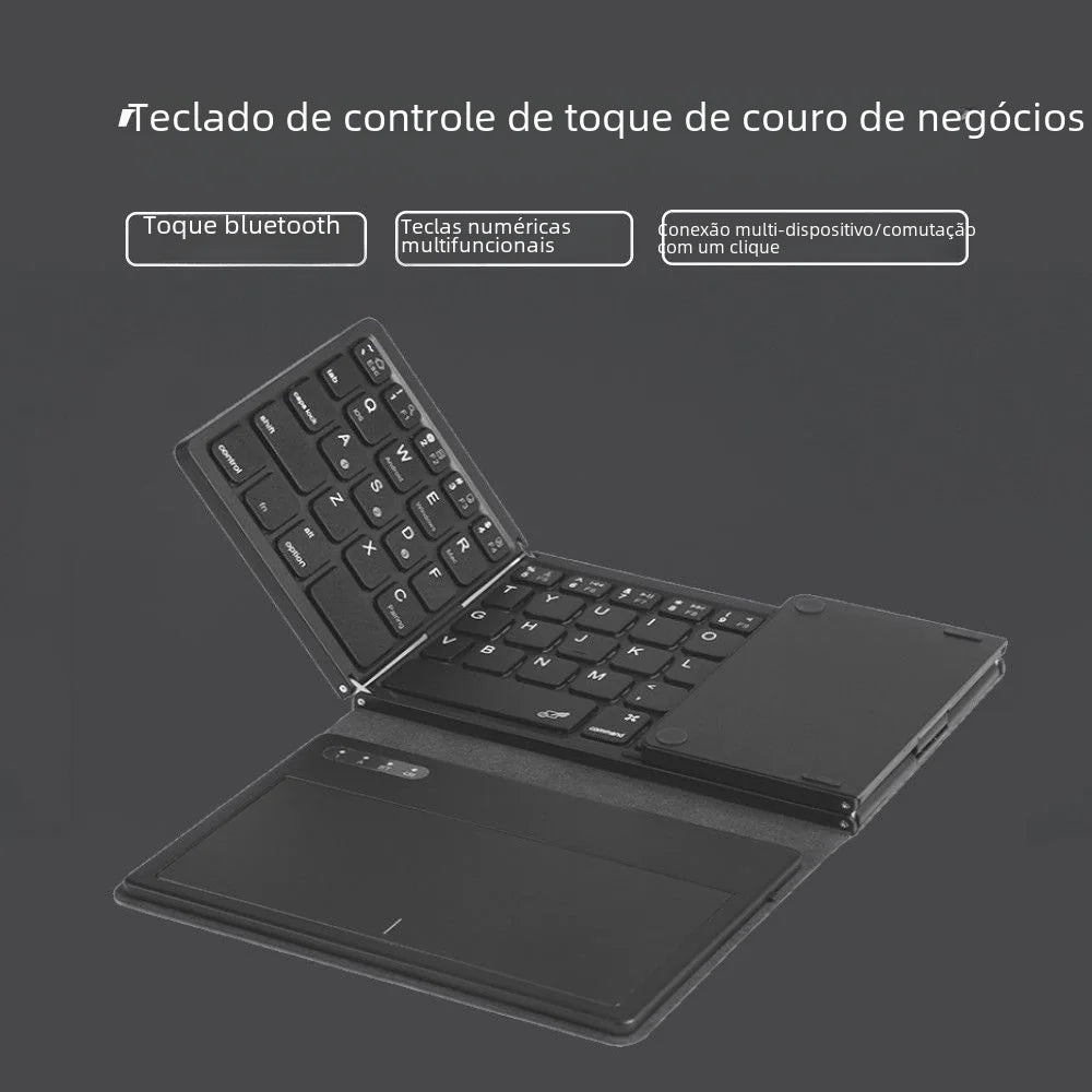B055 Bluetooth Foldable Keyboard for Tablets &amp; Phones