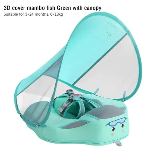 Smart Swim Trainer with Sunshade Canopy (Single)