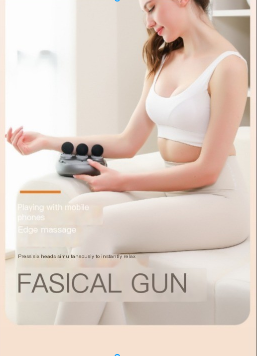 6-head Massage Gun Full Body Deep - Oana Prime Shop