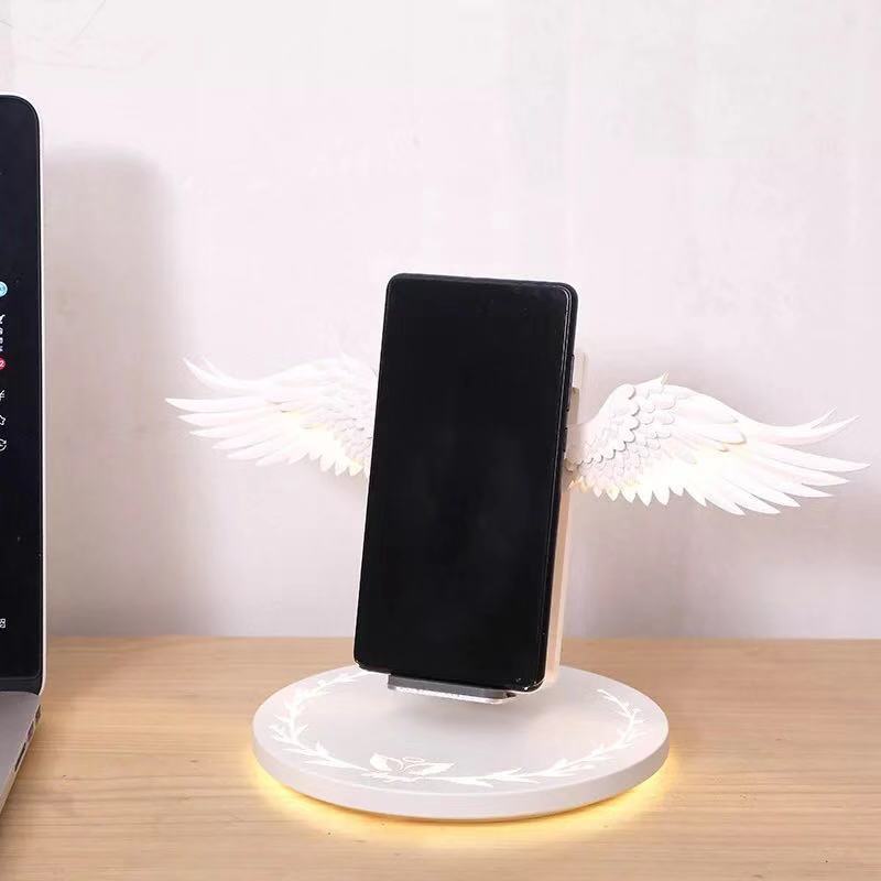 Angel Wings Wireless Charger, 10W Fast Charging