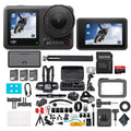 DJI Osmo Action 4 Adventure Kit - 4K Waterproof Sports Camera with Dual Screens + 64GB Card & Accessories