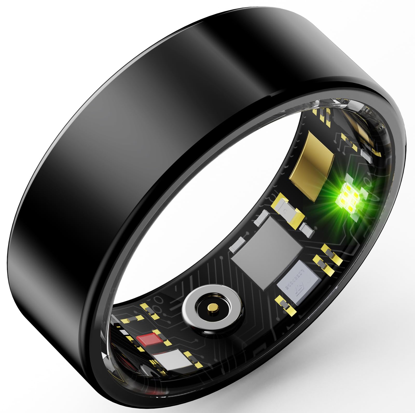 Smart Ring HR Sleep BP Tracker Waterproof Fitness iOS Android