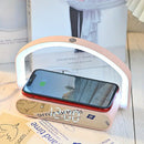 LED Alarm Clock with Wireless Fast Charging & Night Light