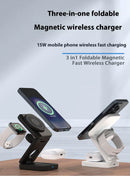 3 IN 1 FOLDABLE WIRELESS CHARGER - Oana Prime Shop
