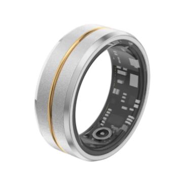 Smart Ring Heart Rate Oxygen Monitor Android iOS Waterproof