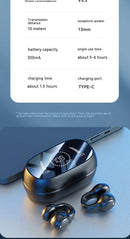 Bluetooth Wireless Sports Ultra-long Life Battery Headset - Oana Prime Shop