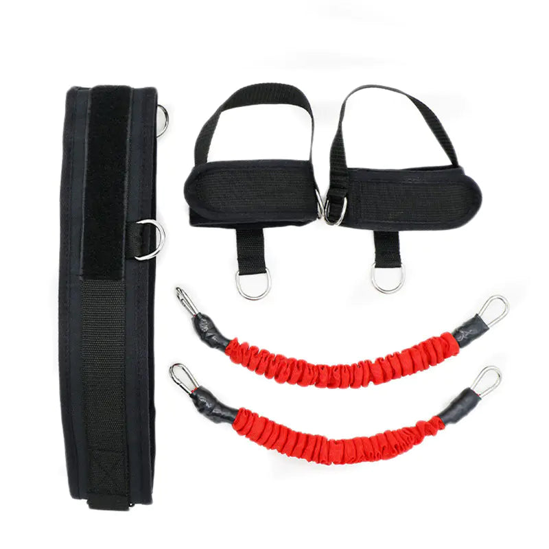 Leg Resistance Trainer with Elastic Bands for Workouts - Oana Prime Shop