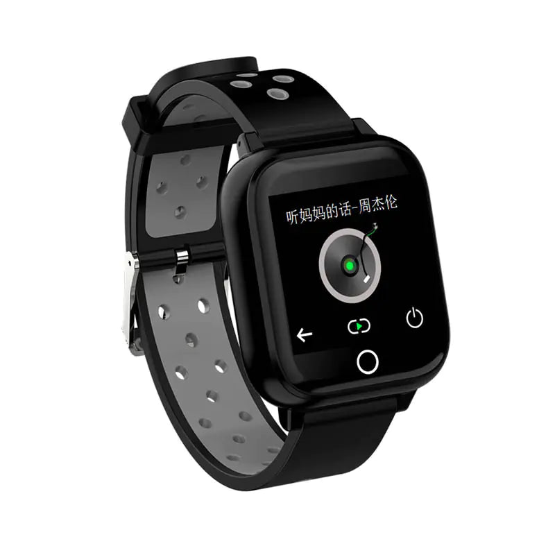 2-in-1 Smart Watch with Bluetooth Earphones and Health Monitor