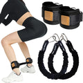 Ankle Resistance Bands with Cuffs Ankle Bands for Leg Booty Butt Lift Workout Equipment for Kickbacks Hip Leg Glute Fitness Training Exercise Bands with Ankle Cuffs for Men Women - Oana Prime Shop