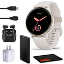 Garmin Vivoactive 5 AMOLED Fitness Smartwatch Ivory Gold
