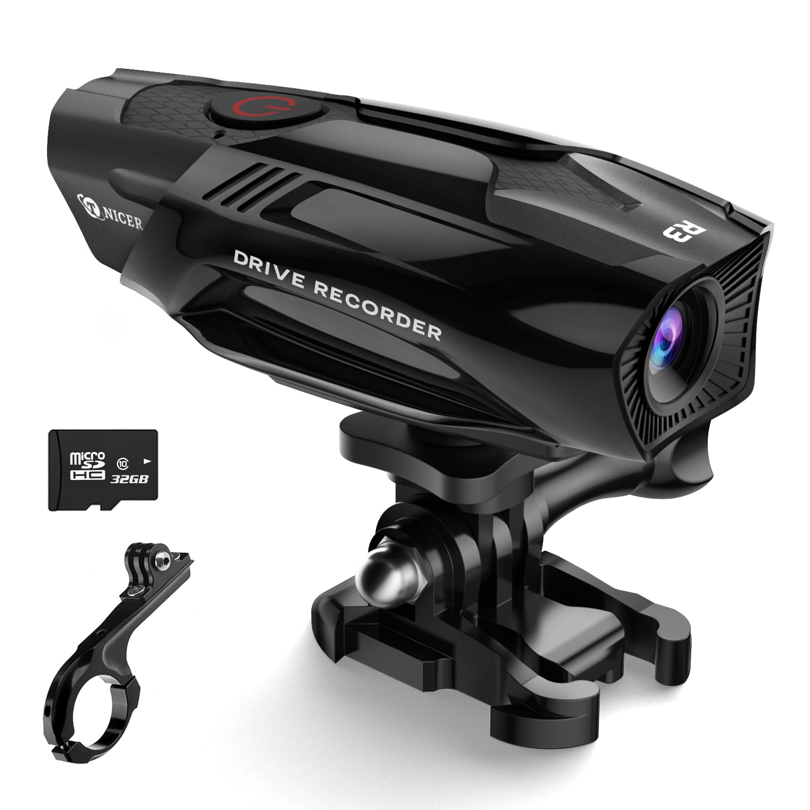 TNICER R3 Motorcycle Dash Cam1080P with Wide Angle