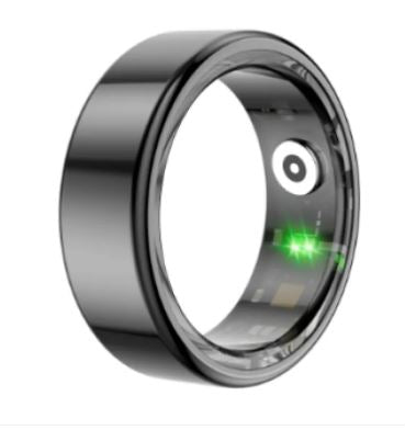 Smart Ring Heart Rate Oxygen Monitor Android iOS Waterproof