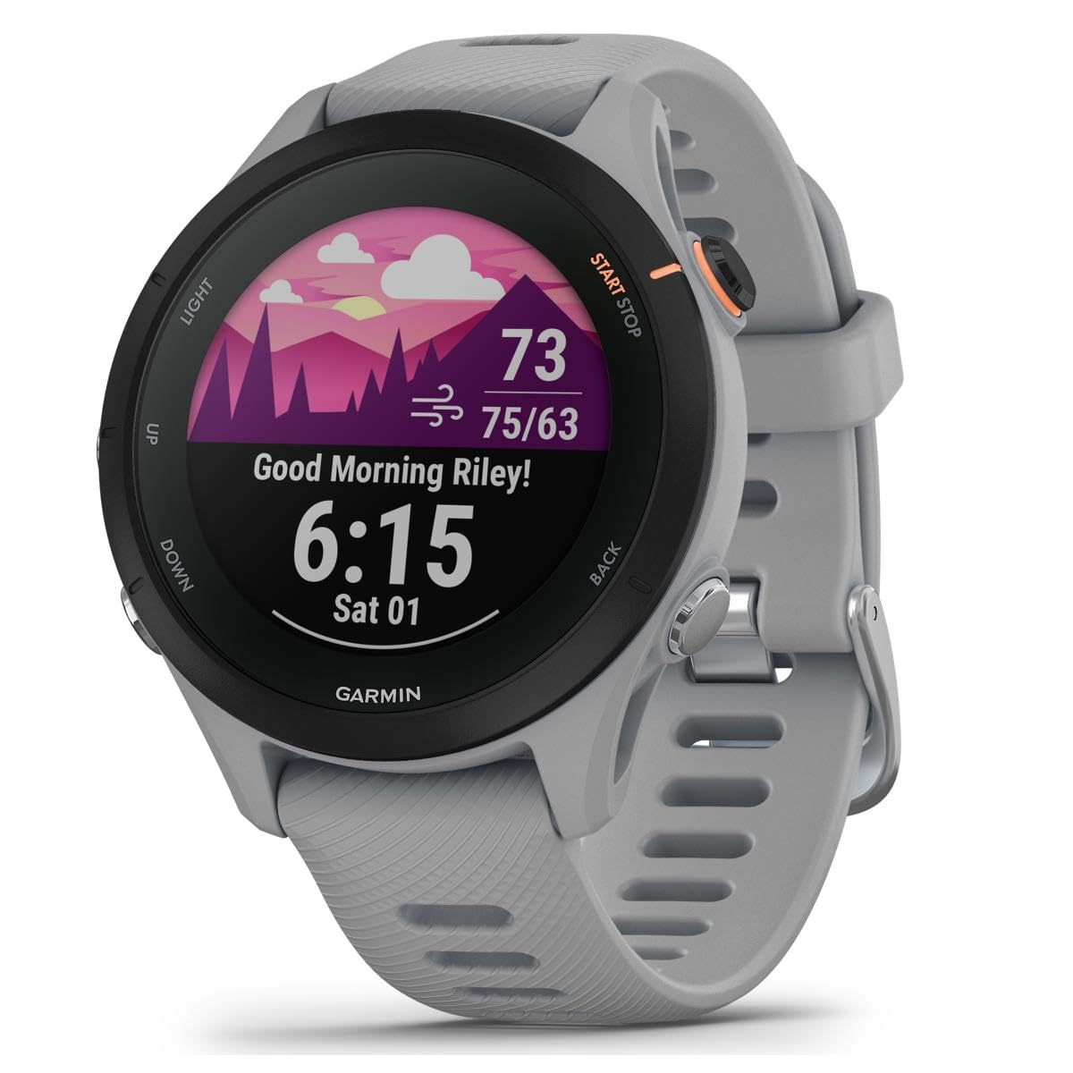 Garmin Forerunner 255S GPS Running Smartwatch Gray 41mm