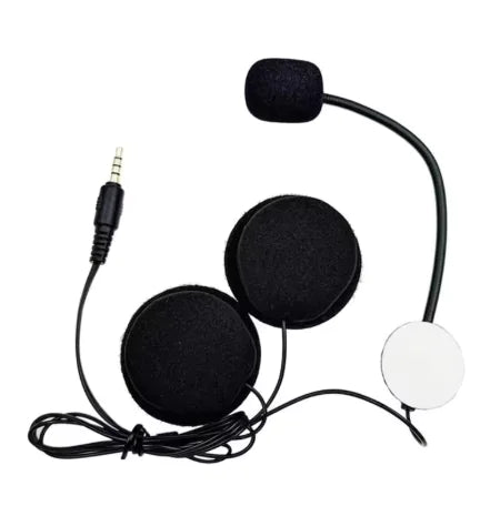Half Helmet Headphone with Microphone (One Set)