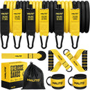 WALITO Resistance Bands Set - Exercise Bands with Handles Door Anchor Legs Ankle Straps for Heavy Resistance Training Physical Therapy Muscle Training Yoga Home Workouts - Oana Prime Shop