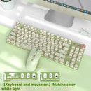 E-Sports Mechanical Keyboard - Wired & Wireless Bluetooth Office (Multi-Colored, Multi-Config) - Oana Prime Shop
