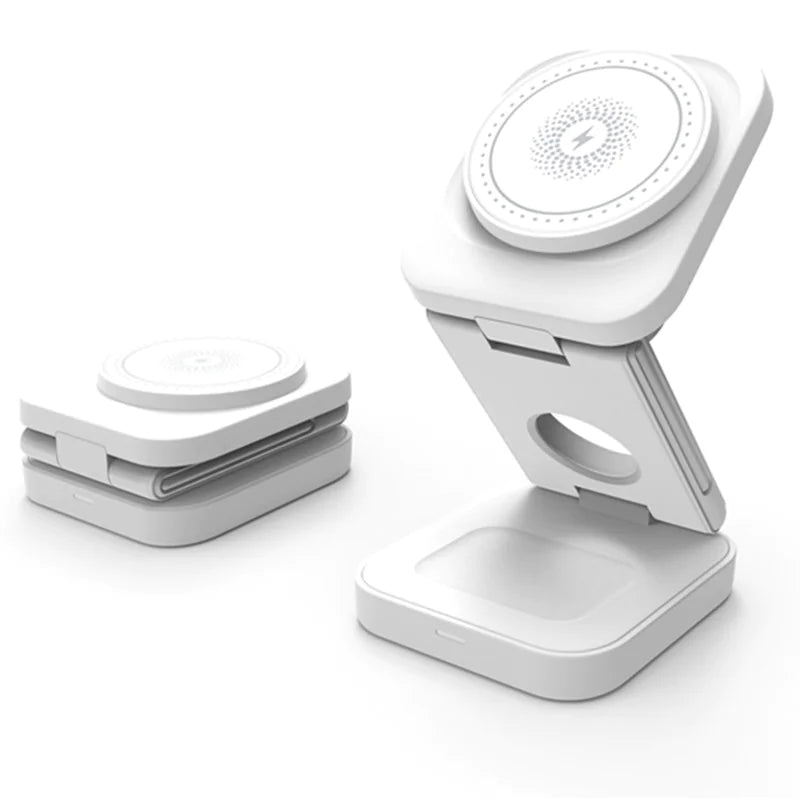3 IN 1 FOLDABLE WIRELESS CHARGER - Oana Prime Shop