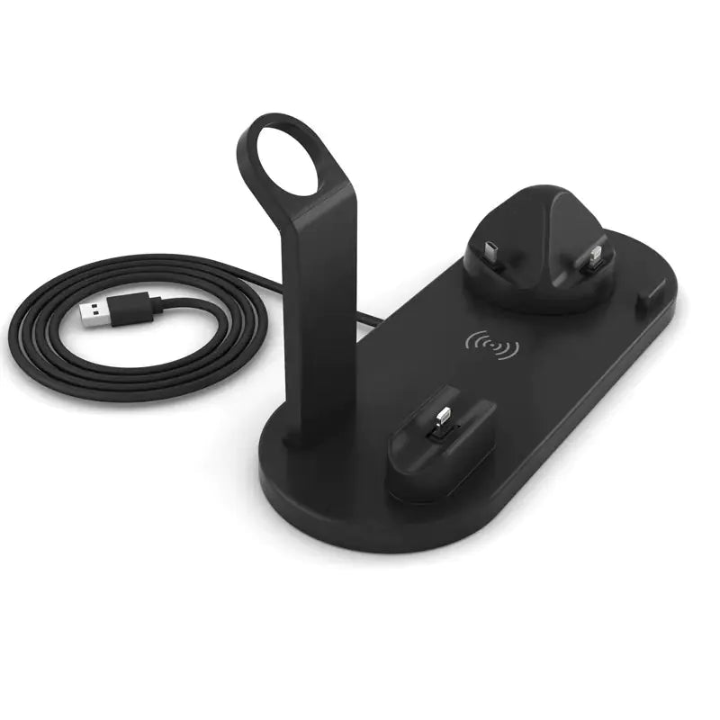 15W 4-in-1 Wireless Charger for Phones, Earbuds, Watches