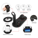 15W 4-in-1 Wireless Charger for Phones, Earbuds, Watches - Oana Prime Shop