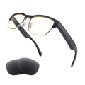 Tulbeys Bluetooth Audio Smart Glasses - Blue Light Glasses for women and men Open Ear sound with Mic & Speakers Blue light Filter & Polarized Sunglasses Lenses - Oana Prime Shop
