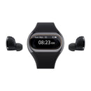 Generic KORONA W20l Wearbuds Smartwatch with True Wireless Earbuds Fitness Tracker Heart Rate Monitor Calorie Steps Counter Smart Watch with Bluetooth Earbuds MIDDLE - Oana Prime Shop
