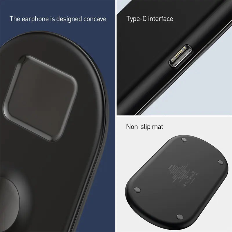 3-in-1 Wireless Charger by Baseus
