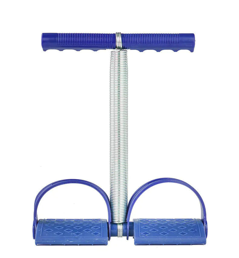 Spring Foot Pedal Leg Trainer with Resistance Bands