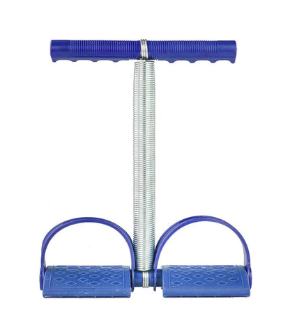 Spring Foot Pedal Leg Trainer with Resistance Bands