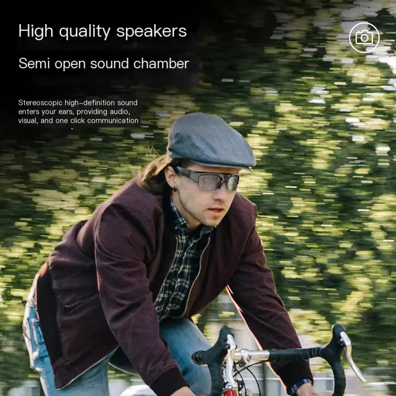 Smart Glasses HD 1080P Sports Sunglasses with Camera - Oana Prime Shop