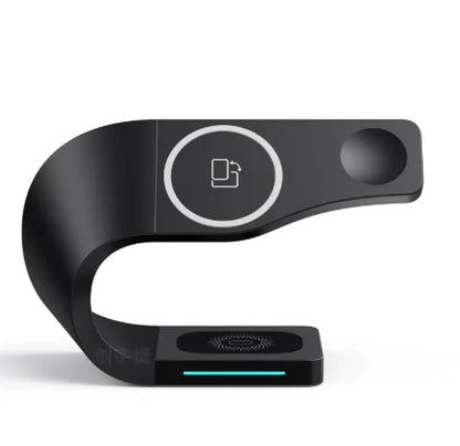 Wireless 4-in-1 Charger for Phone, Watch &amp; Earbuds