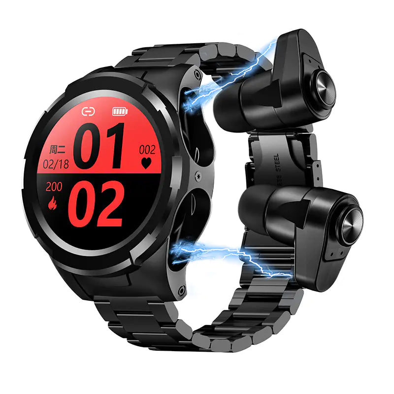 Two-in-One Smart Earphone and Watch Combo